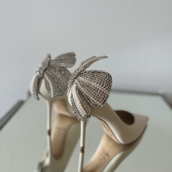 New JIMMY CHOO Love 100 patent leather pumps $1,575 38 - Picture 13 of 15